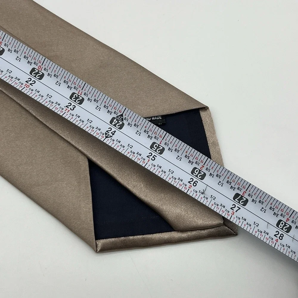 Giorgio‎ Armani cravatte satin sheen Silk Tie Hand Made In Italy